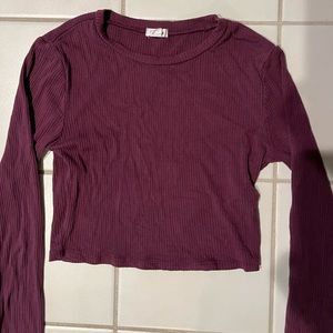 Garage Crop Longsleeve